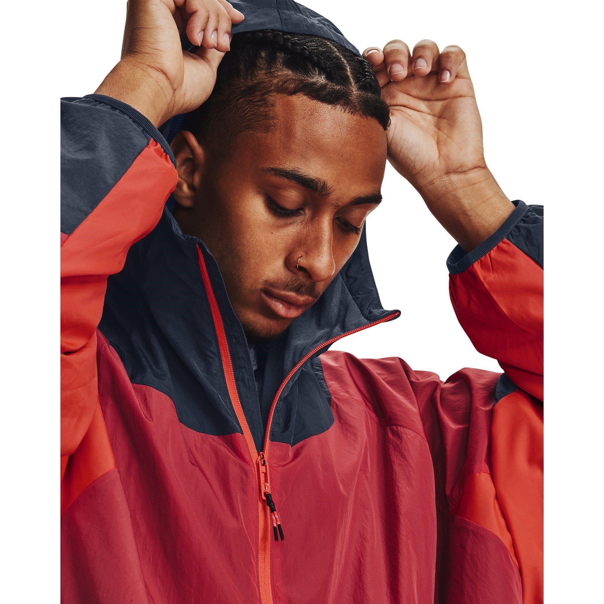 Under Armour Under Armour Ua Rush Woven 1/2 Zip Anorak Tracksuit Top Mens