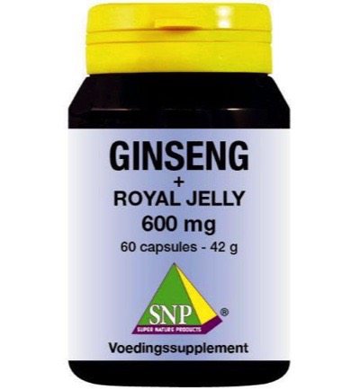 Snp Ginseng + Royal Jelly 600 Mg (60 capsules)