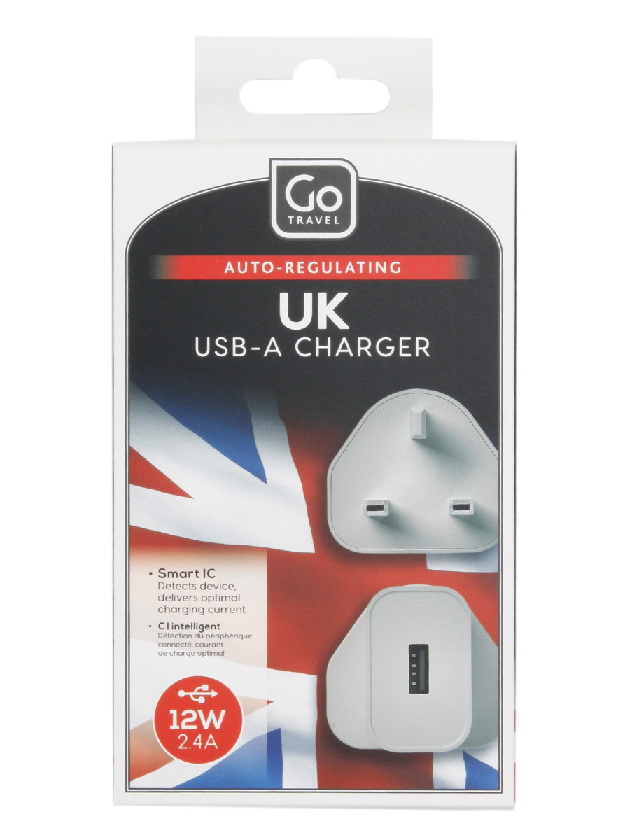 Chargeur USB Go Travel Electrique UK