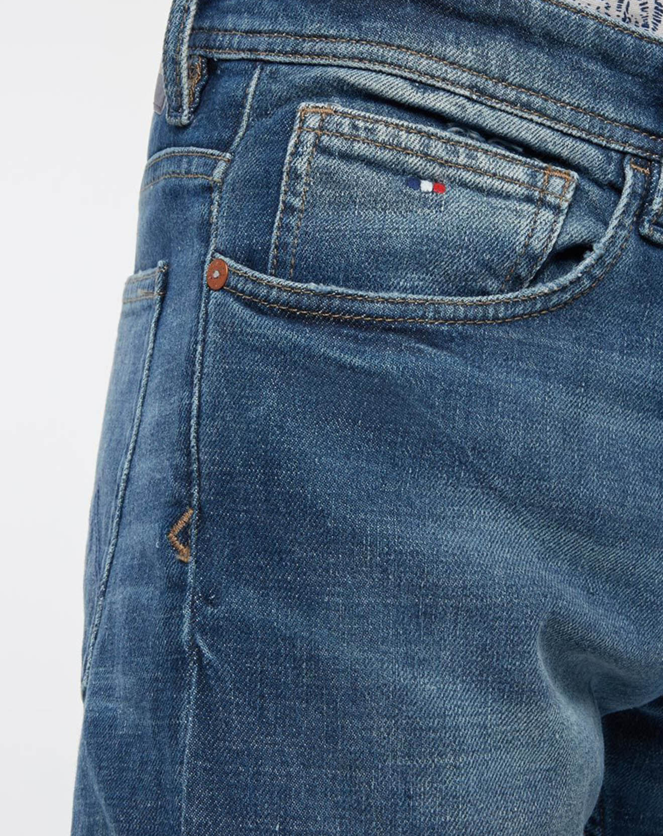 Kaporal 5 Jean Slim Darko bleu