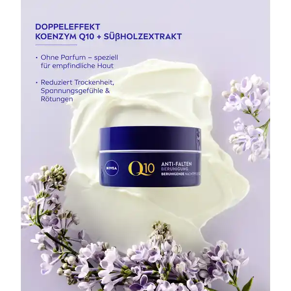 Q10 Power Anti-Falten + Beruhigung Nachtpflege