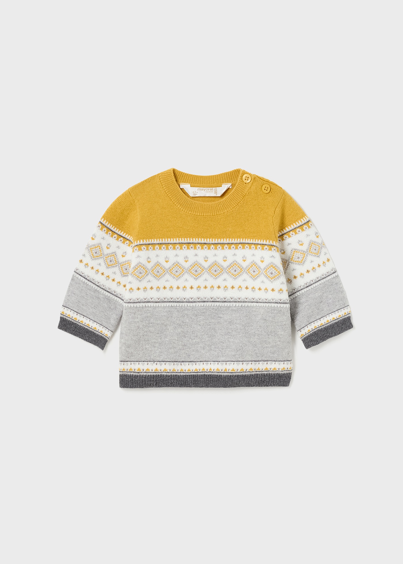 jersey jacquard para recém-nascido
