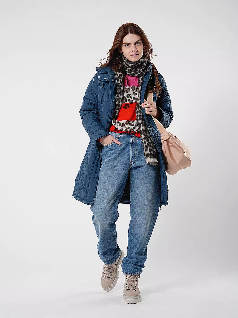TOM TAILOR Steppmantel blau