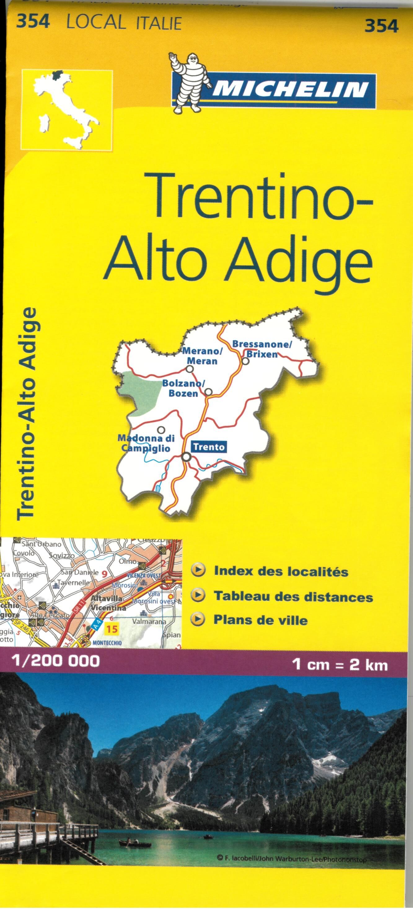 MICHELIN - 354 TRENTINO ALTO ADIGE 1 200 000
