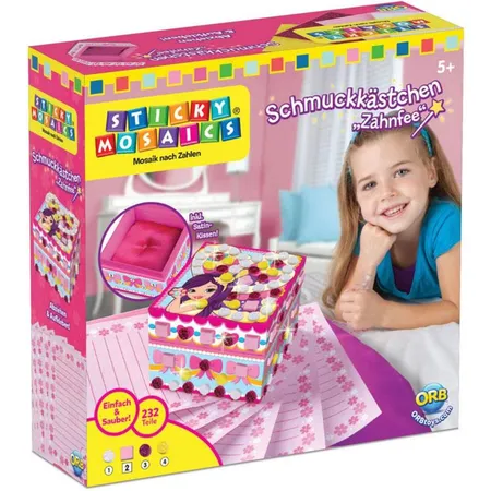 Invento Sticky Mosaics Schmuckkästchen Zahnfee