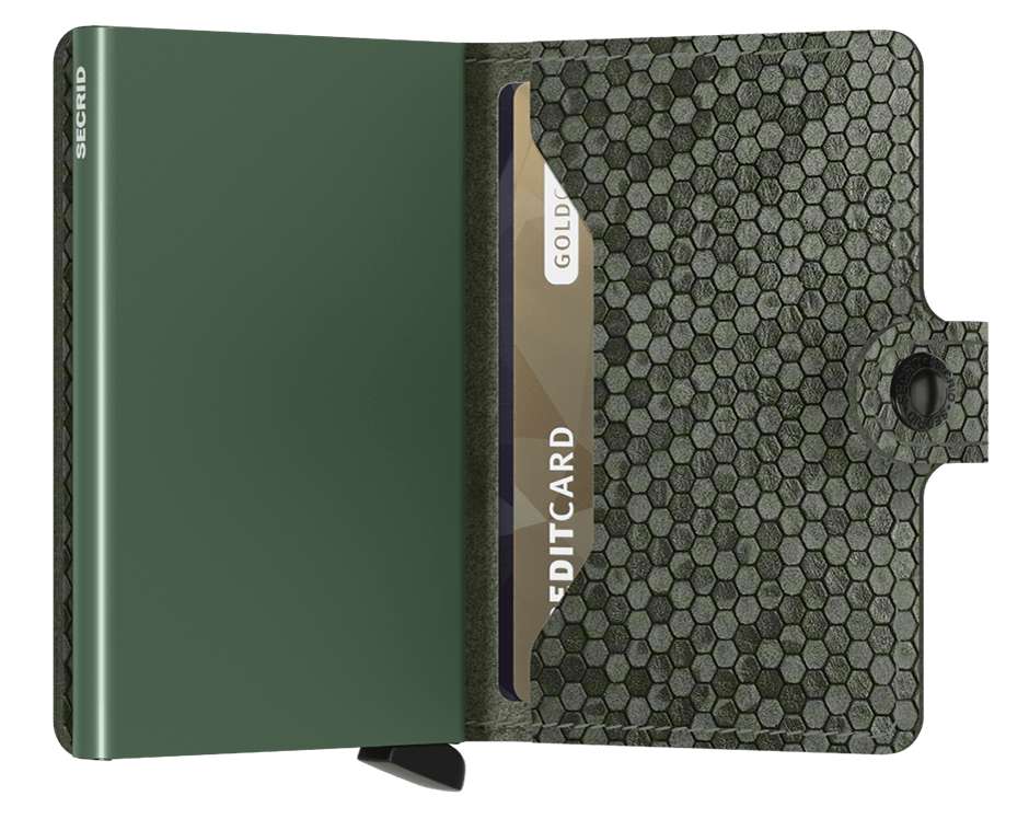 Miniwallet hexagon