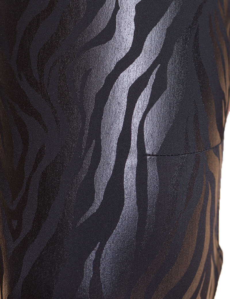 HBT BASICS INSOLITES - CRUZ PANTALON NOIR ZEBRA
