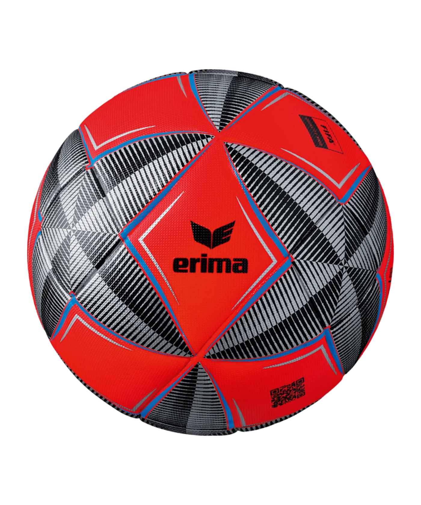 Erima Senzor-Star Match Fluo Winter Spielball Rot