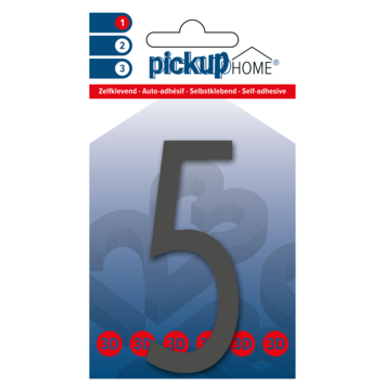 Pickup 3D Home zelfklevend Oslo 90 grijs 5