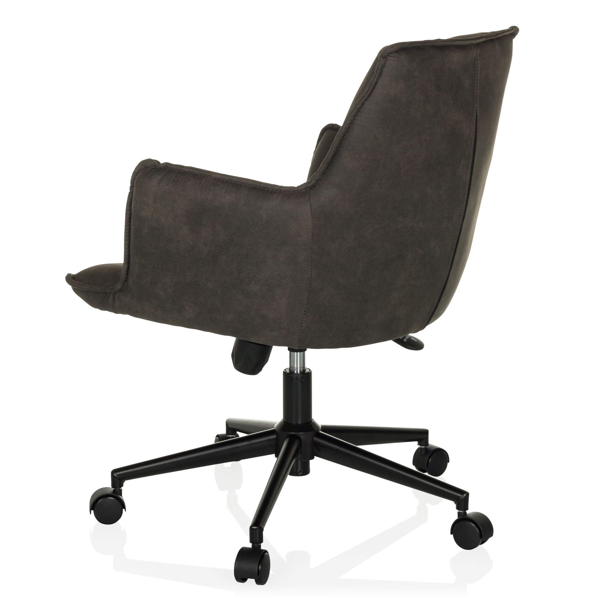 Home Office Bürostuhl SOLAO LIFE Stoff mit Armlehnen hjh LIVING