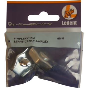 Draadklem simplex 6 mm 2 stuks
