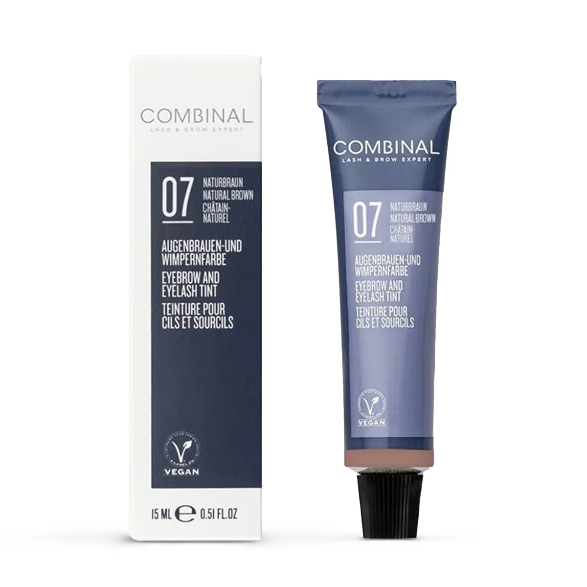 Combinal Teinture de cils en tube 15ml