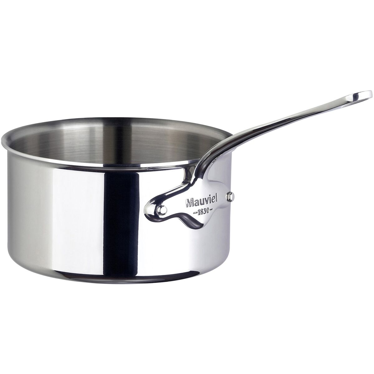 Cook Style kasserolle i stål, 0,8 liter
