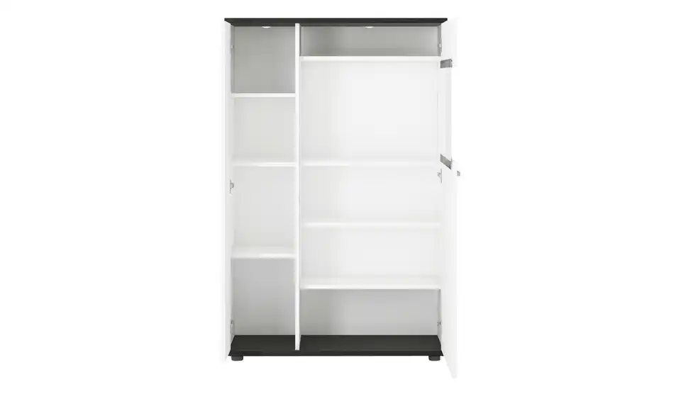 Highboardvitrine Venezia Tür mit Glaseinlage rechts
