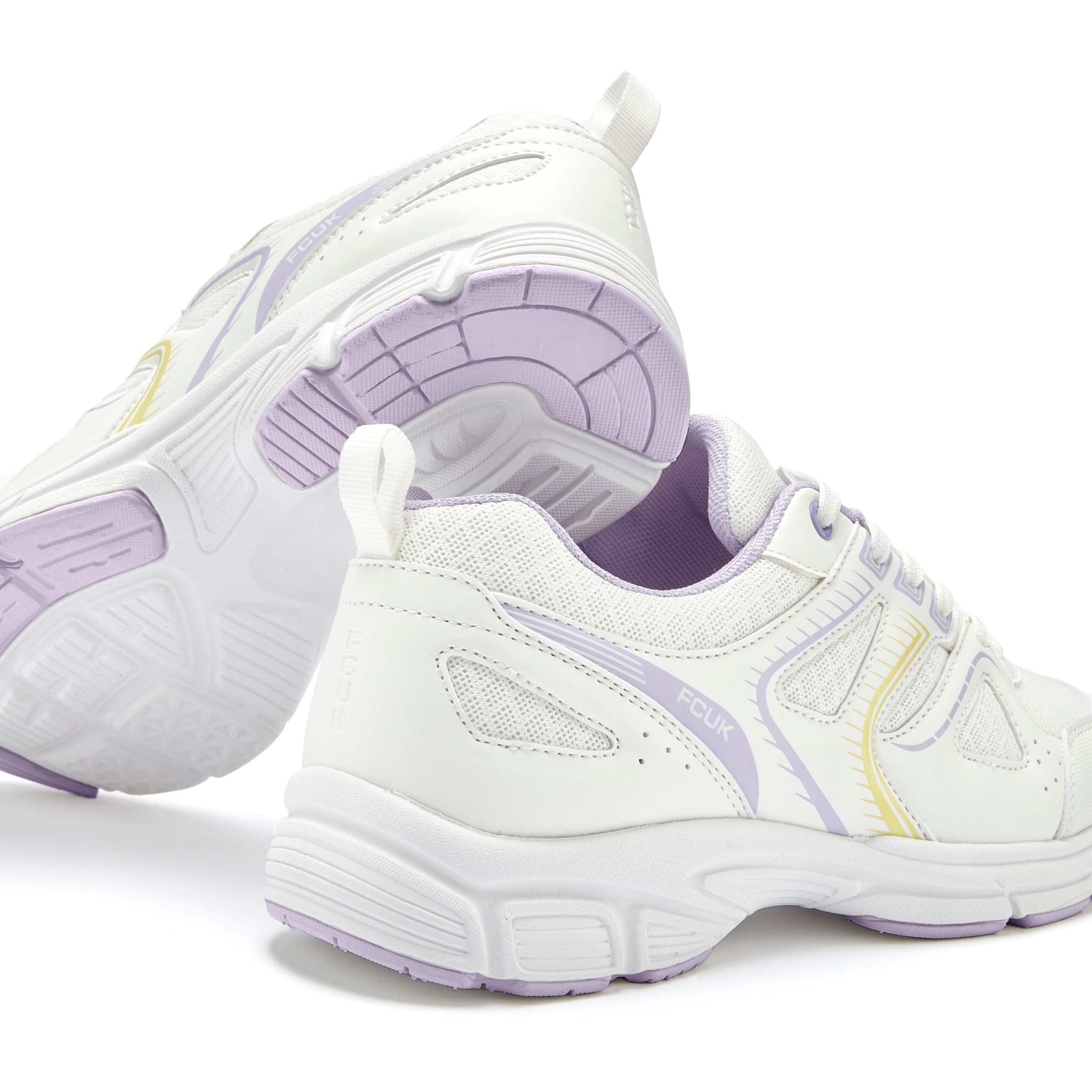 FCUK Sneaker  Freizeitschuh, Halbschuh mit ultraleichter flexibler Sohle VEGAN