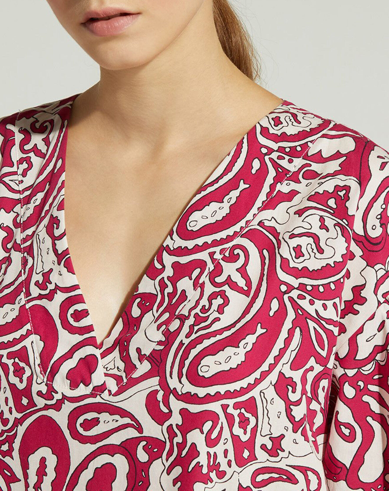 Jodhpur Robe Pipo imprimée rose