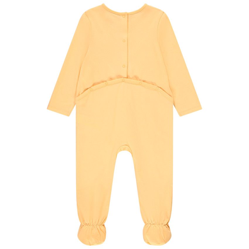Dors-bien manches longues en jersey pour bébé garçon - Jaune