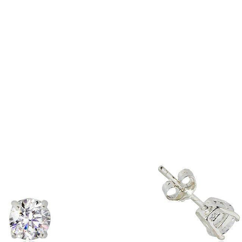 Boucles d'oreilles - Argent 925/000 & zircons