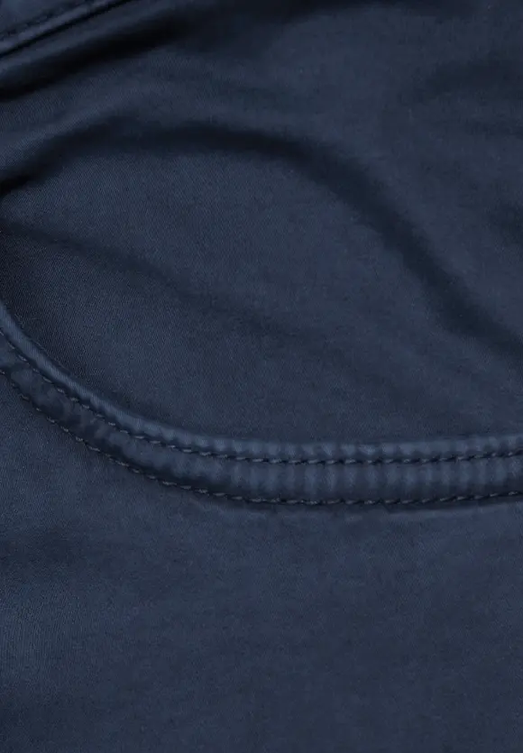 Slim Fit Hose - deep navy blue