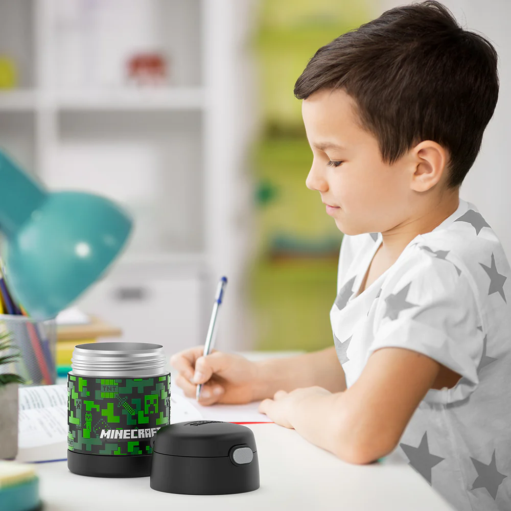 10oz FUNTAINER® FOOD JAR MINECRAFT