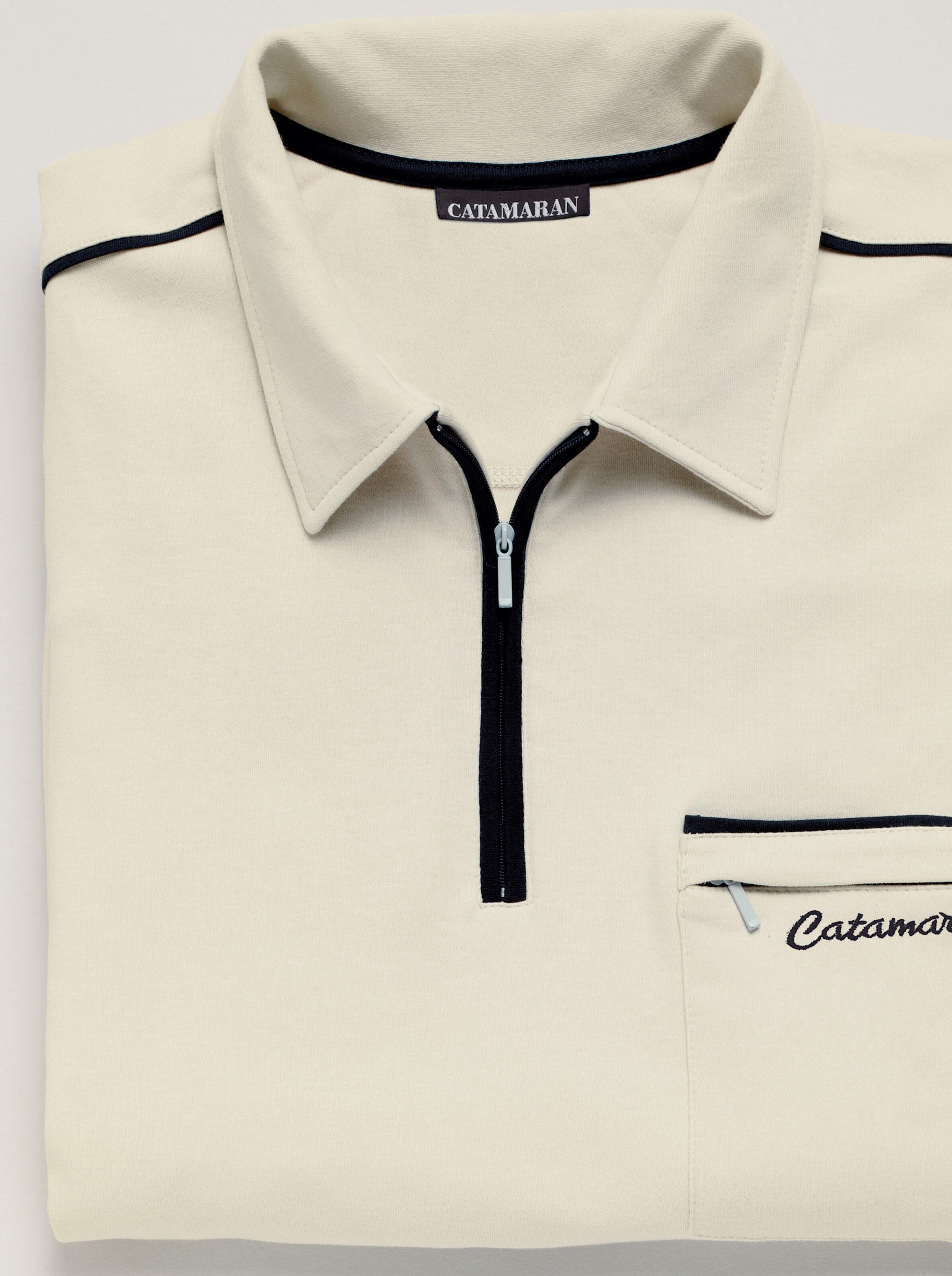 Langarm-Poloshirt