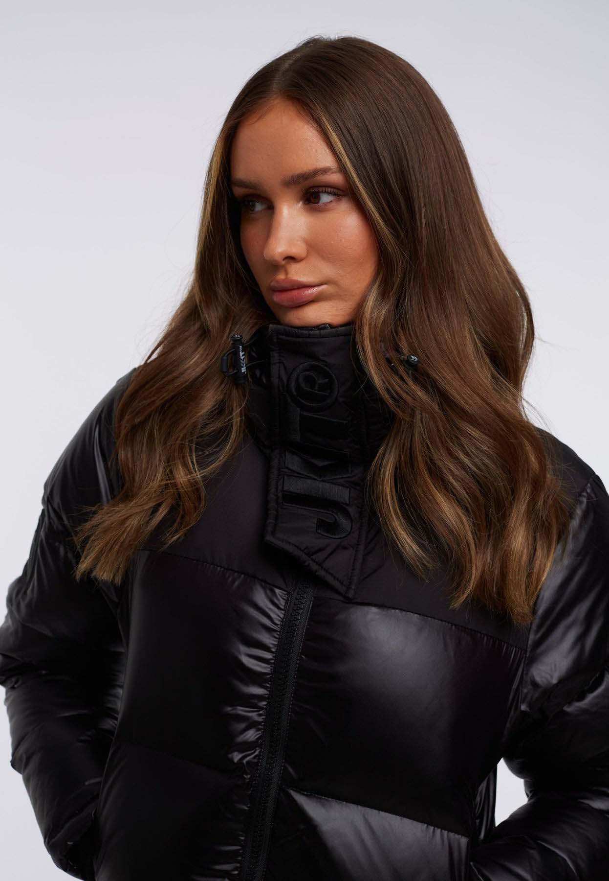 Diamond Down Ex-Long Dame Black/Black