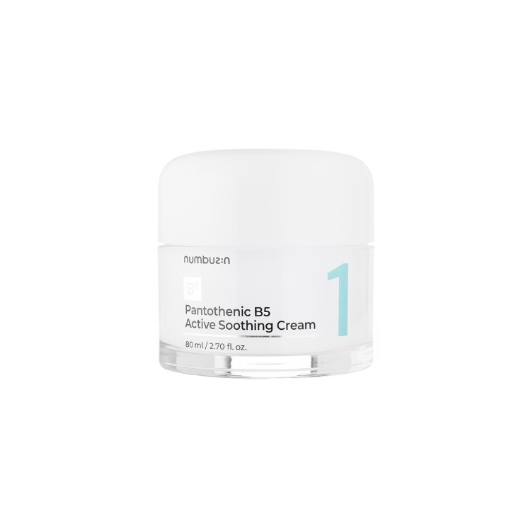 Numbuzin No.1 Pantothensäure B5 Beruhigende Gesichtscreme 80 ml