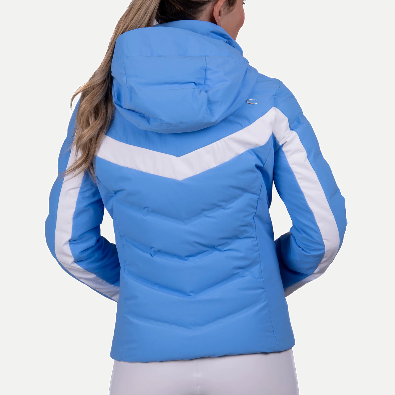 Momentum Jacket Dame Blue Opal/White