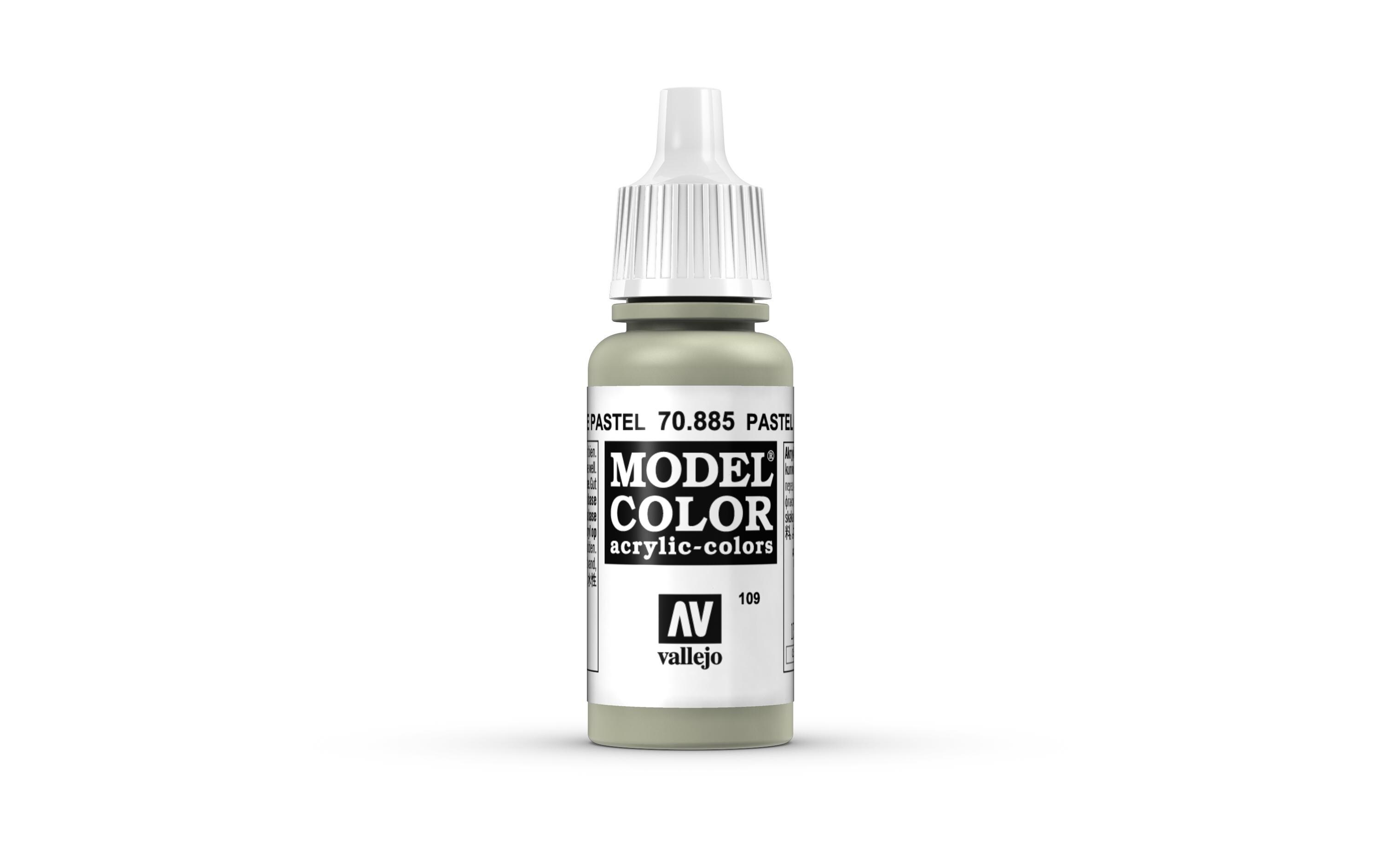 Acrylfarbe Matt, Pastellgrün 17 mlModel Color Pastel Green