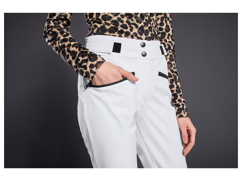 Dames softshell skibroek Glamour