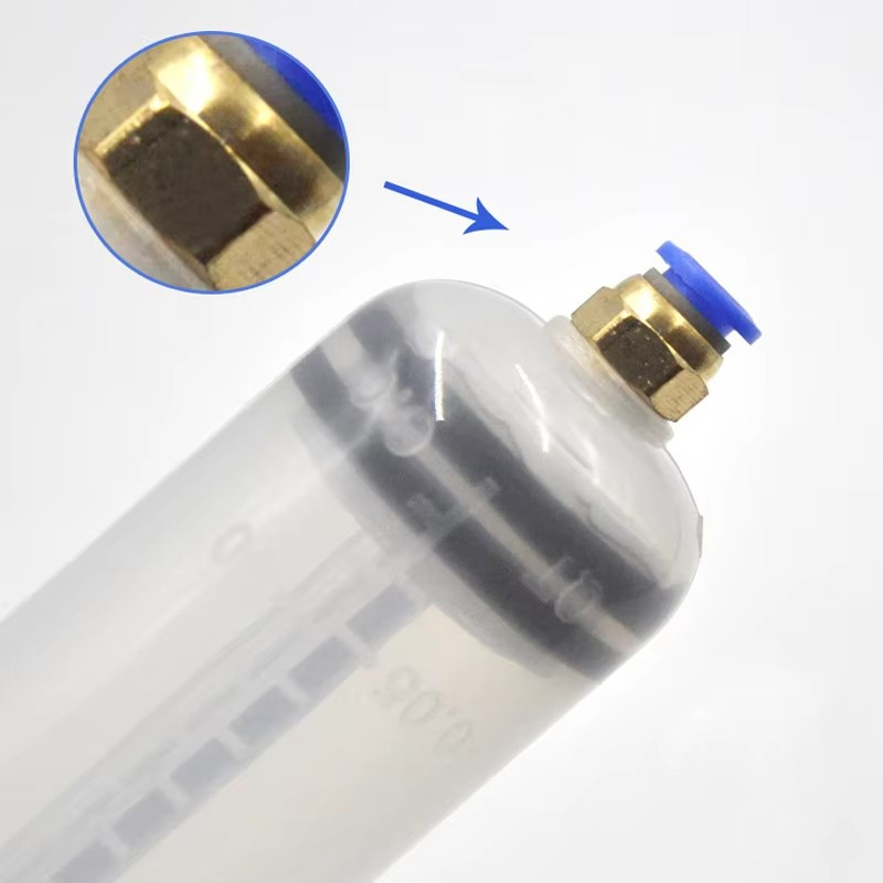 Manuelle Auto KFZ Ölabsaugpumpe Flüssigkeitssauger Ölwechselspritze für Benzin / Öl / Kühlflüssigkeit - Transparent