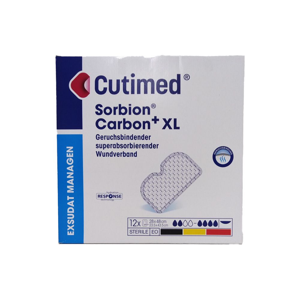 Cutimed® Sorbion® Carbon+ XL 28 cm x 48 cm
