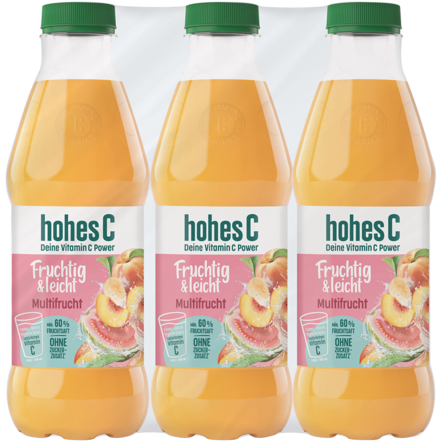 Hohes C Fruchtig & leicht Multifrucht 6x1L