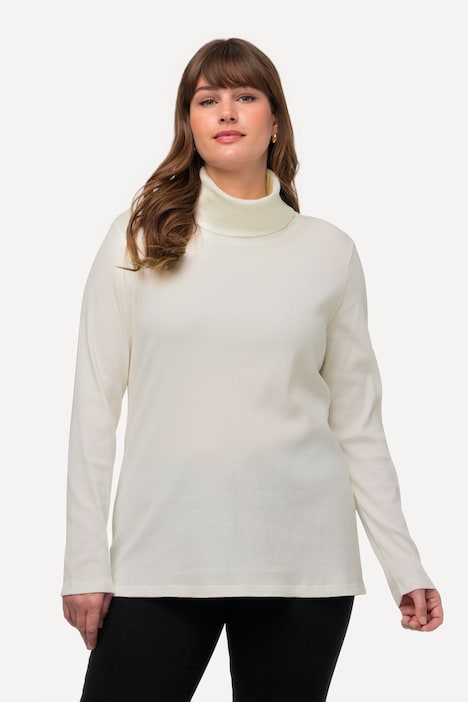 Shirt, Rollkragen, Classic, Langarm