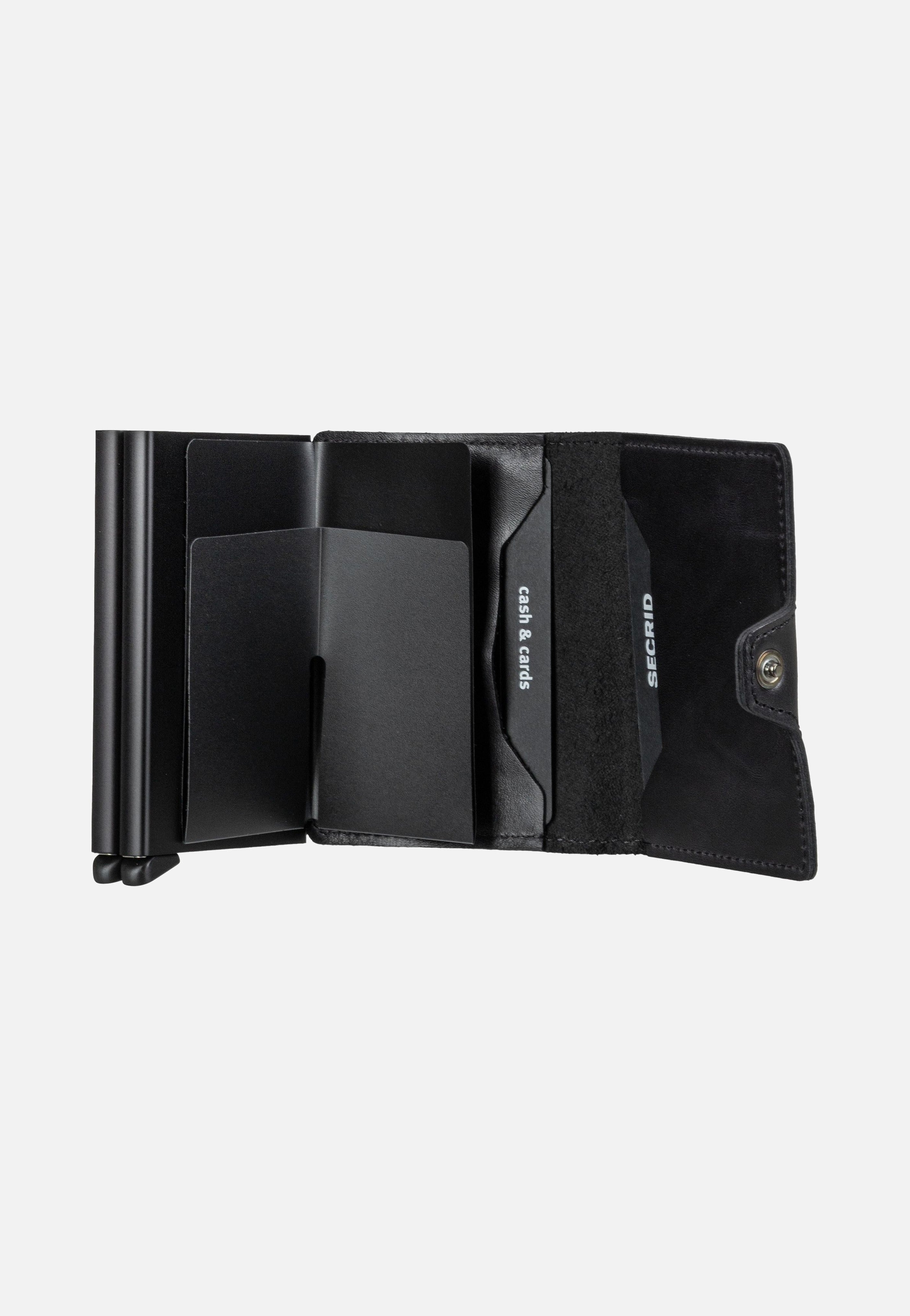 Twinwallet Vintage Black - Portemonnaie