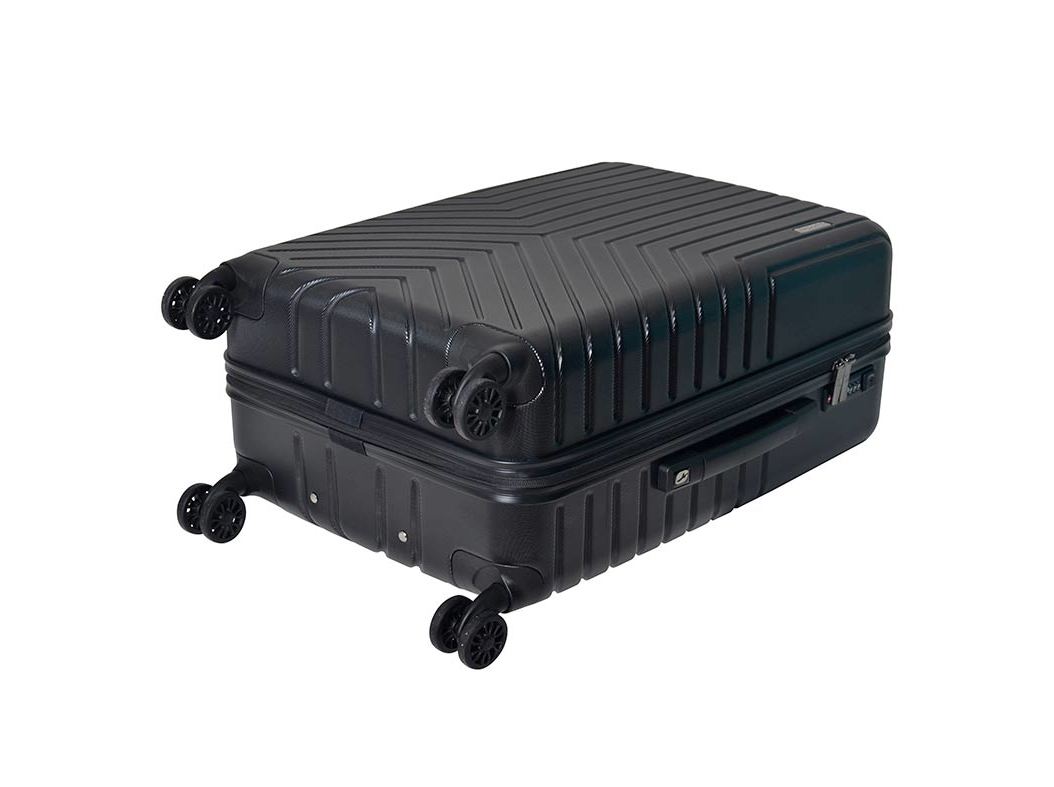 MALA DE VIAGEM MÉDIA RÍGIDO AIRPORT CINZENTO ESCURO 8 RODAS 65CM