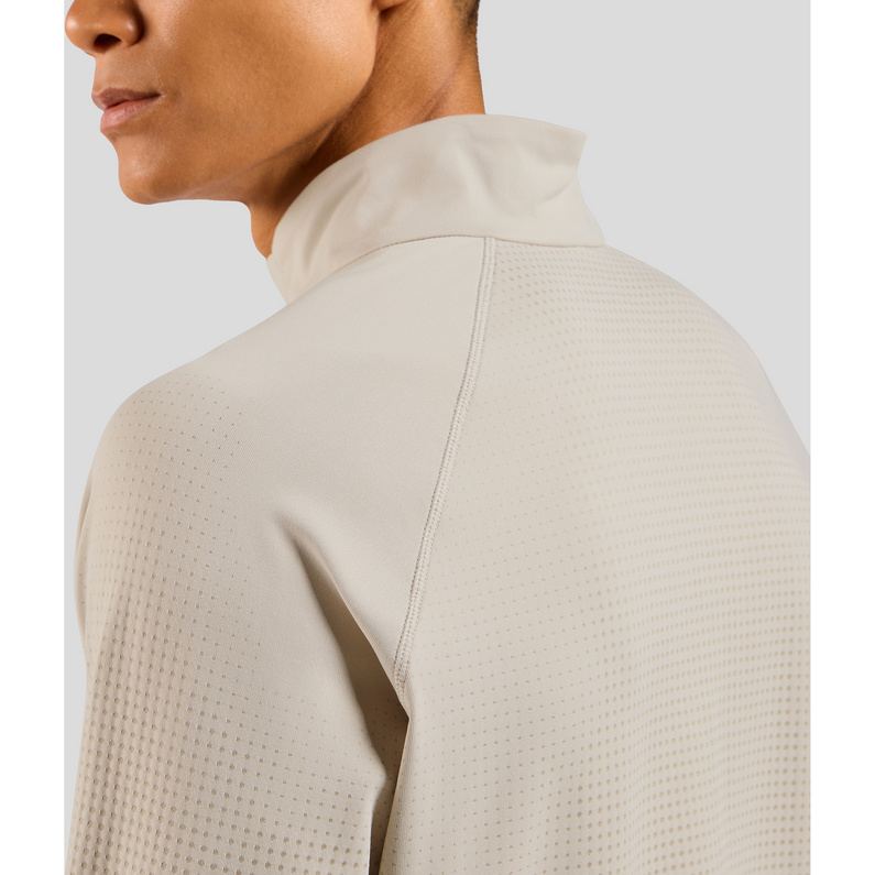 Odlo Herren Zeroweight Warm 1/2 Zip Longsleeve