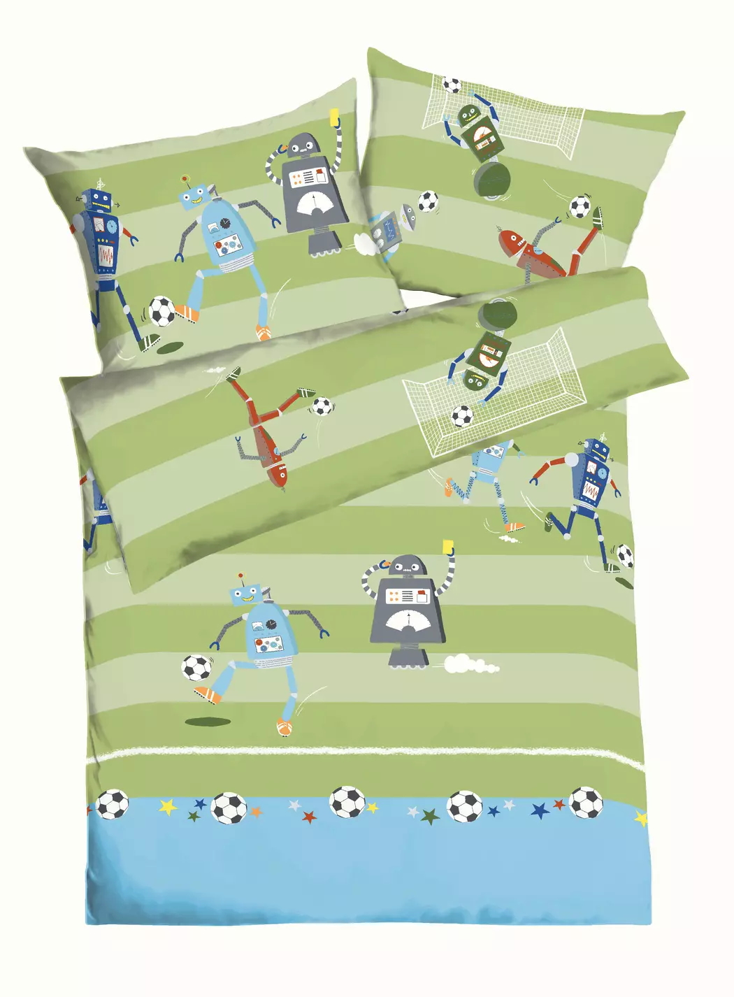 Bettwäsche Robo Football 135x200 cm