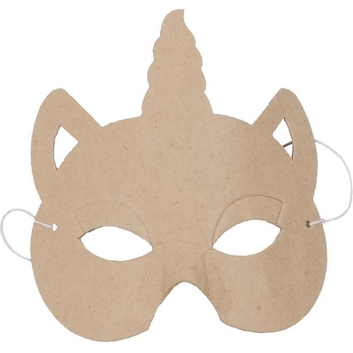 Masque enfant licorne 0,1x15x14cm - Kraft