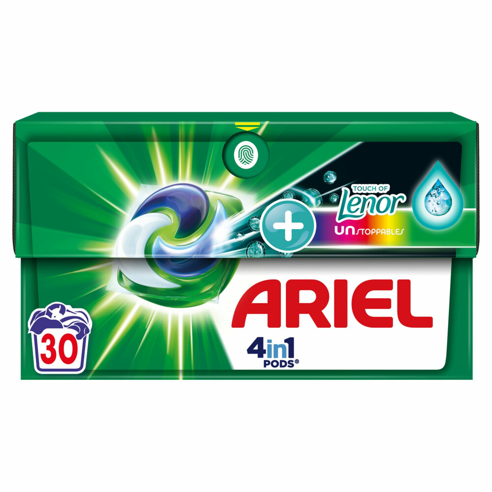 Ariel 4in1 Wasmiddel Pods Color Lenor Unstoppables30 stuks
