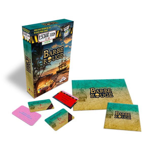 Escape room : Extension Le trésor de Barbe Rouge