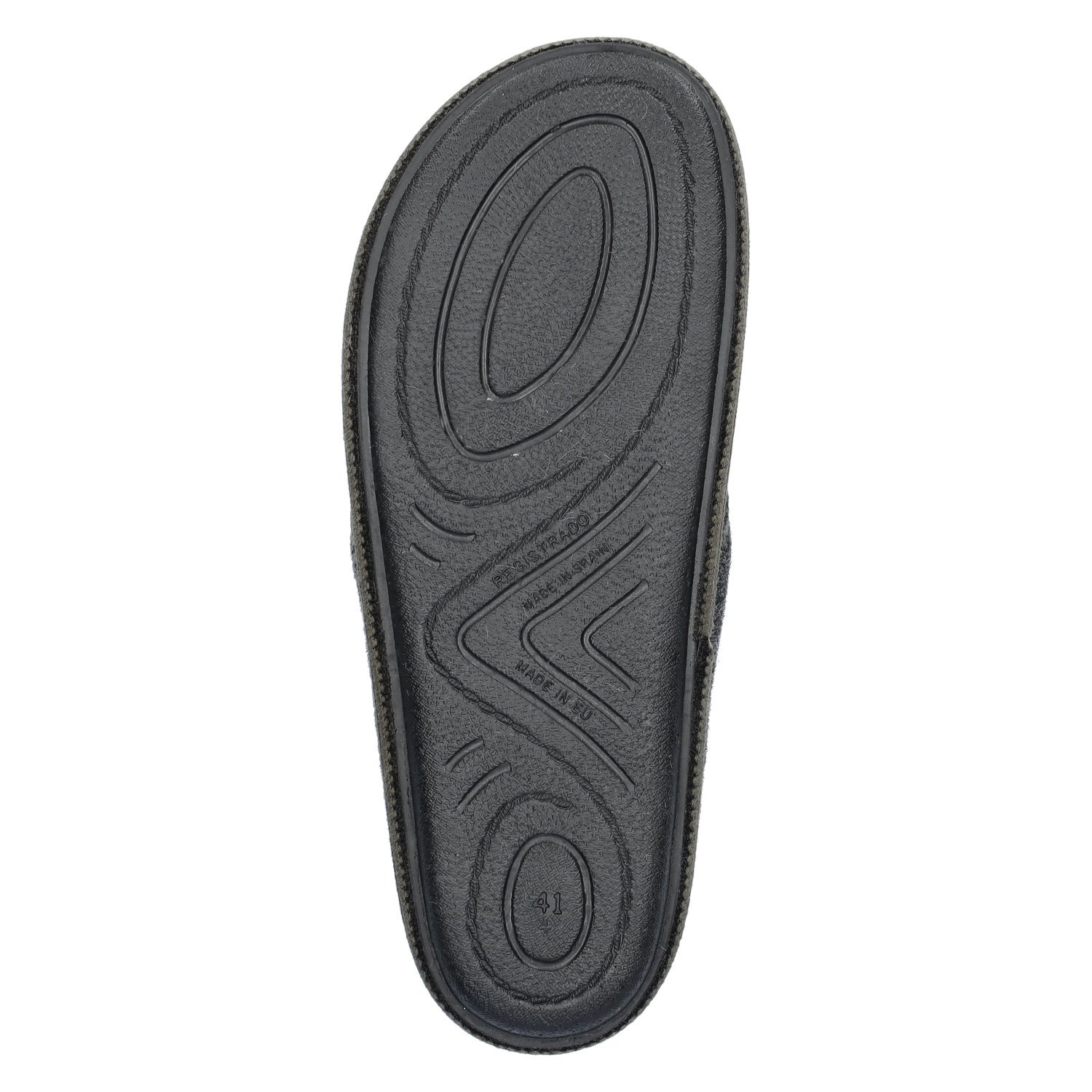 Home heren pantoffel Nelson Grijs
