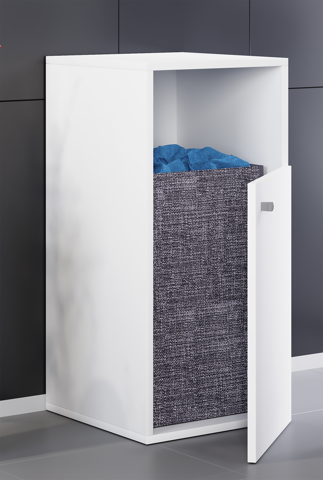 Wäscheschrank DRESO L - weiß - 74 cm hoch