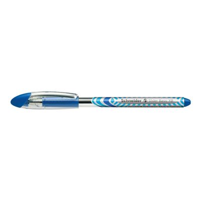 Schneider Slider Basic - Stylo à bille - bleu - 1.4 mm - trait large