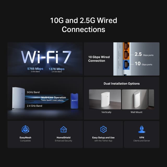 TB-Link Archer BE450 WiFi 7-router