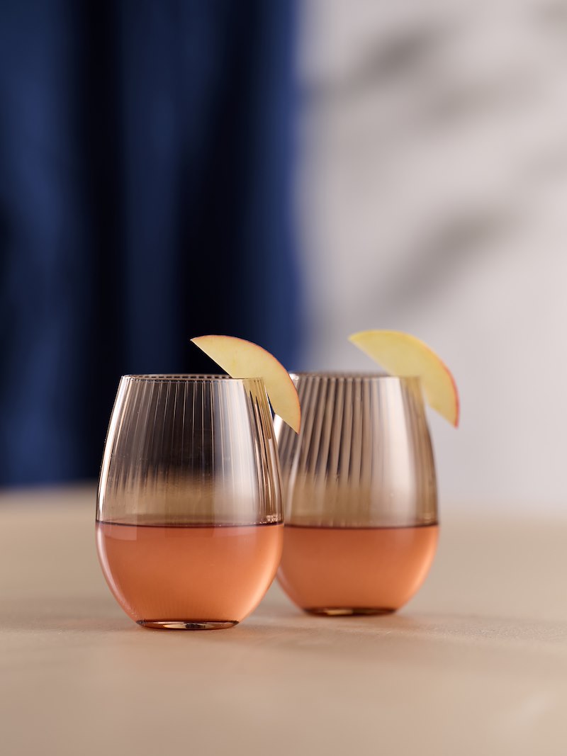 Bartlett drikkeglass 4pk Farget glass. 3 Assorterte farger. 35 cl.