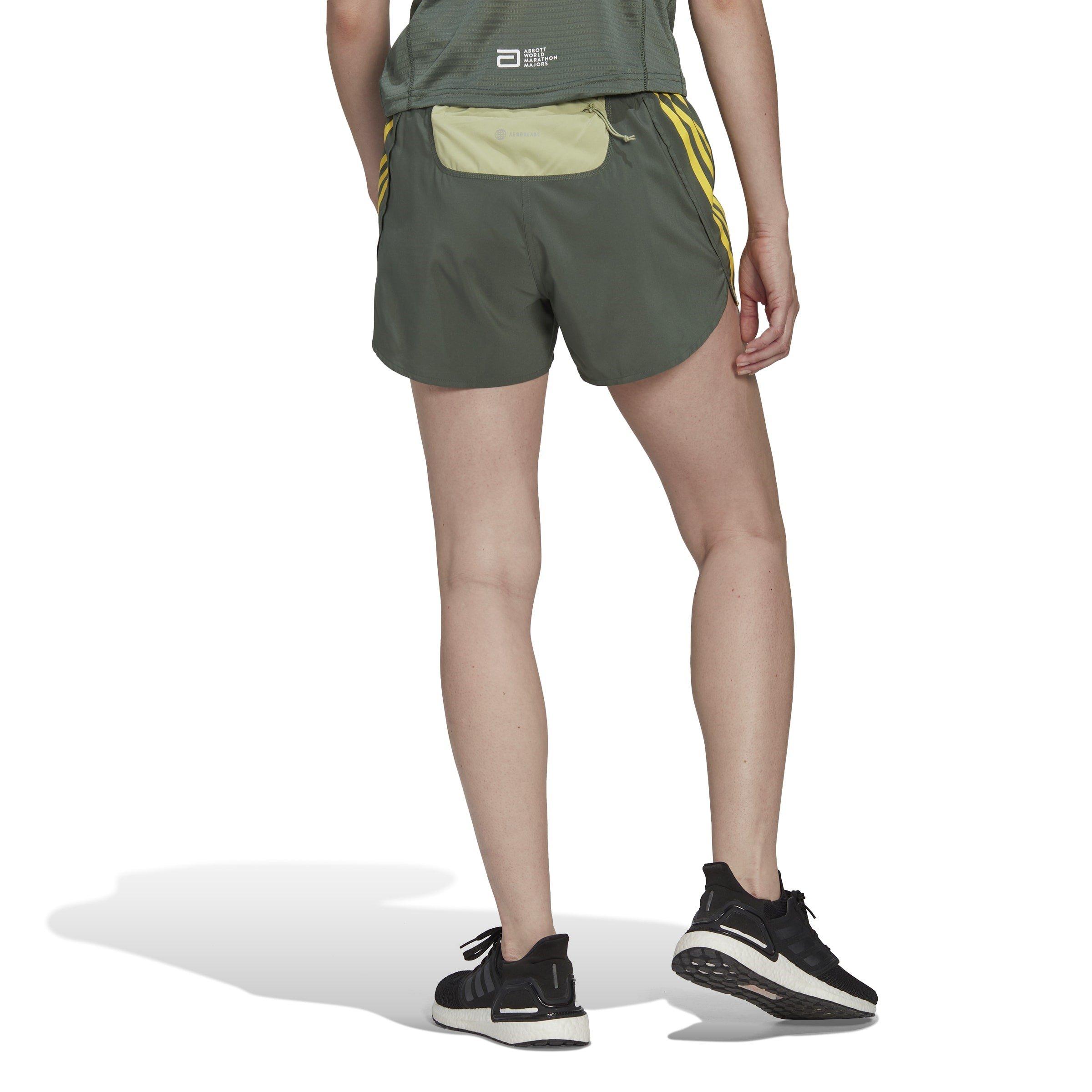 adidas Berlin Marathon 2022 Run Icons 3 Stripes Running Shorts Womens
