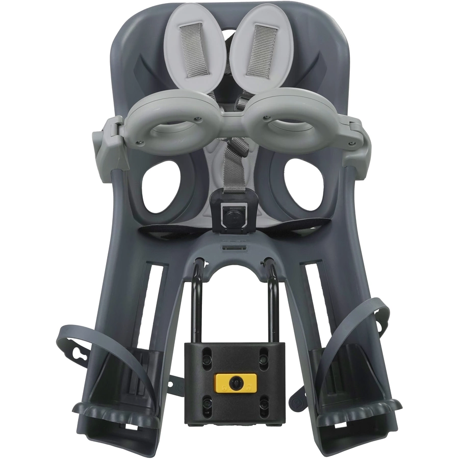 BELLELLI Kindersitz Fahrrad Freccia Luxe B-Fix Frame Mount Dark Grey
