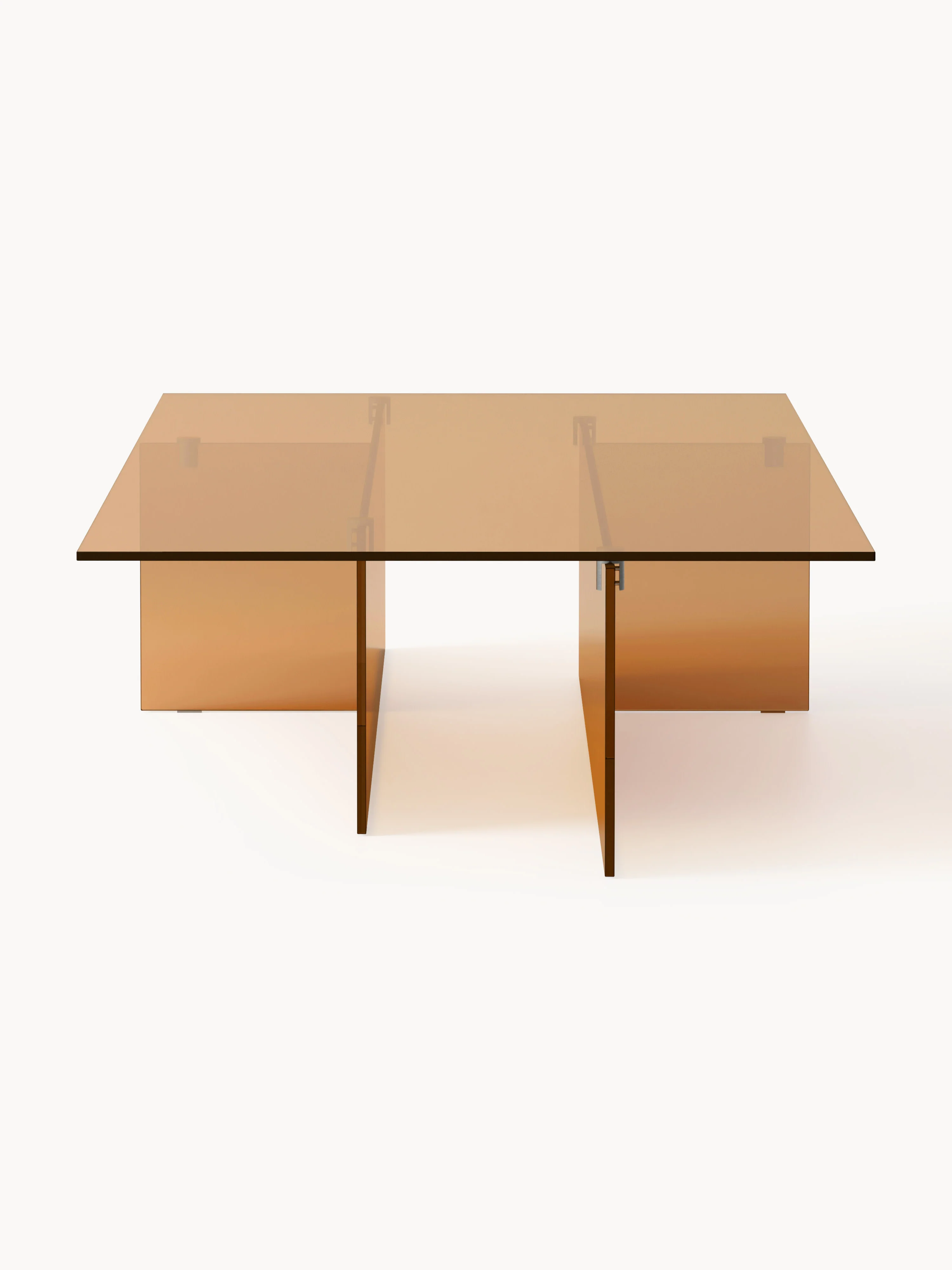 Grote glazen salontafel Anouk, B 160 cm