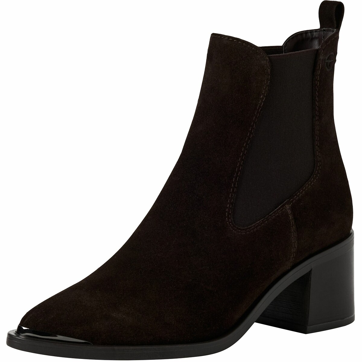 TAMARIS<br>Botas de couro com bico fino